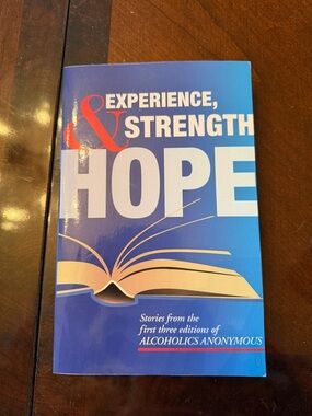 Experience, Strength & Hope Paperback - Blue with Cream Accent